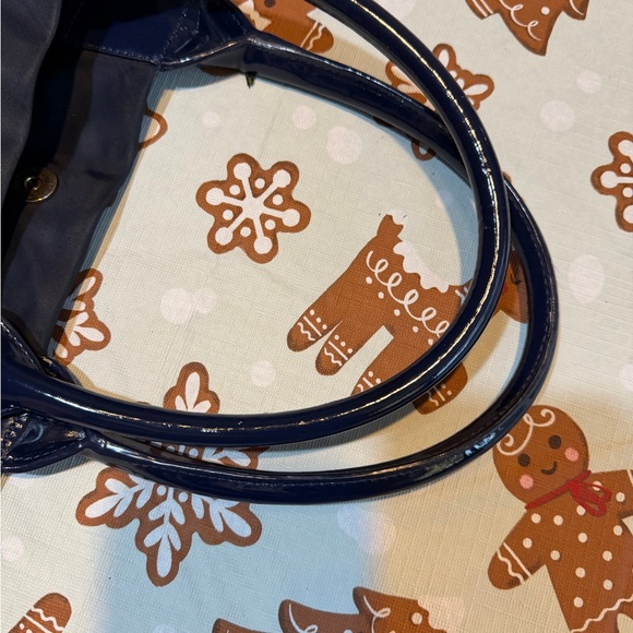 Tory Burch Navy Extra Large Tote - Picture 10 of 13